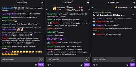 chat in twitch|More.